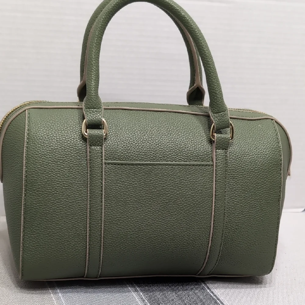 Nanette Lepore Olive Green Jax Satchel - Picture 3 of 12